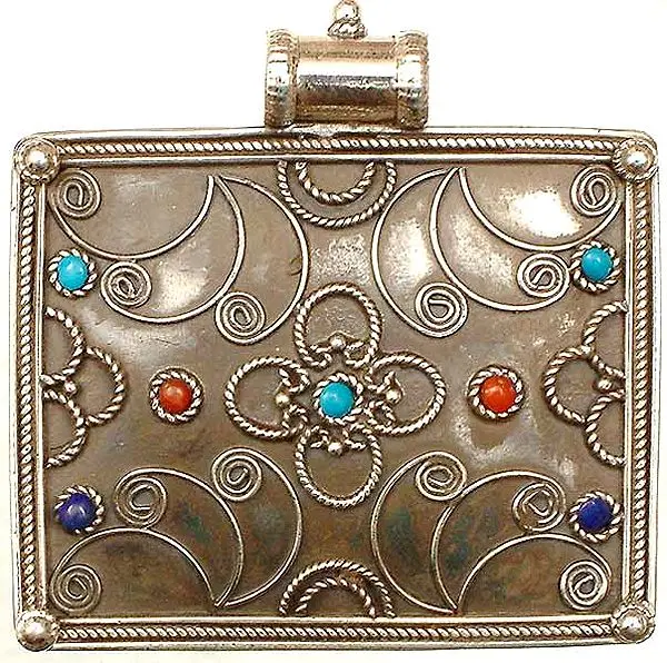 Nepalese Rectangular Pendant