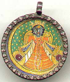 Old Krishna Pendant