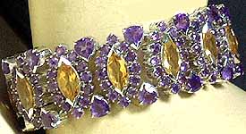 Opal Amethyst Bracelet