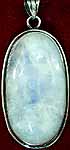 Oval Pendant of Moonstone