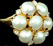 Pearl Flower Ring