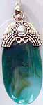 Pendant of Green Onyx