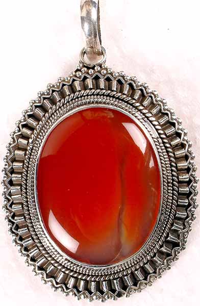 Pendant of Red Onyx