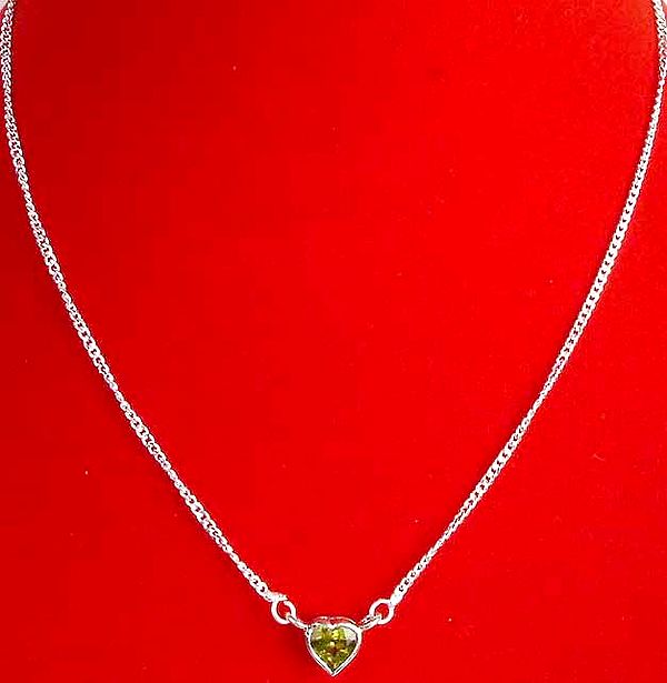 Peridot Valentine Necklace