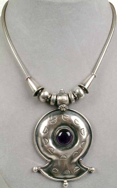 Ratangarhi Necklace with Amethyst