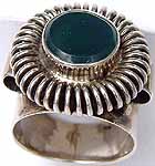 Ring of Green Onyx