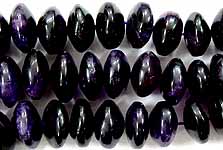 Rounded Amethyst Buttons