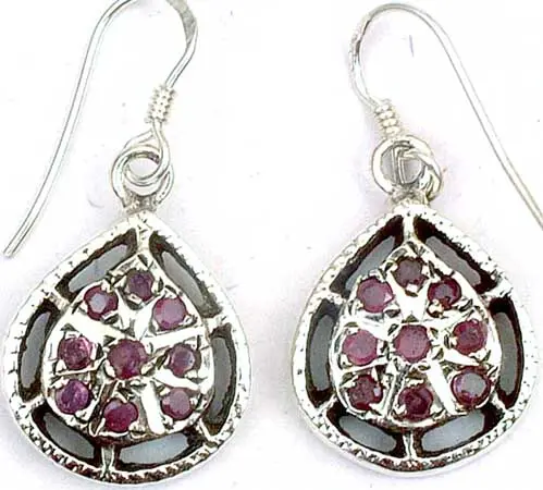 Ruby Earrings
