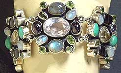 Silver-Stone Bracelet