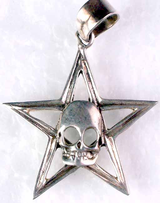 Skeleton Star Pendant