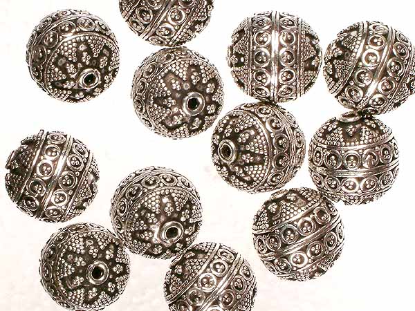 Sterling Ball Beads