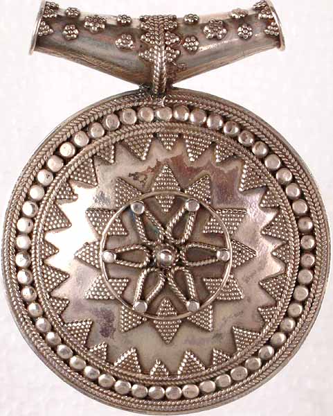 Sterling Filigree Shield