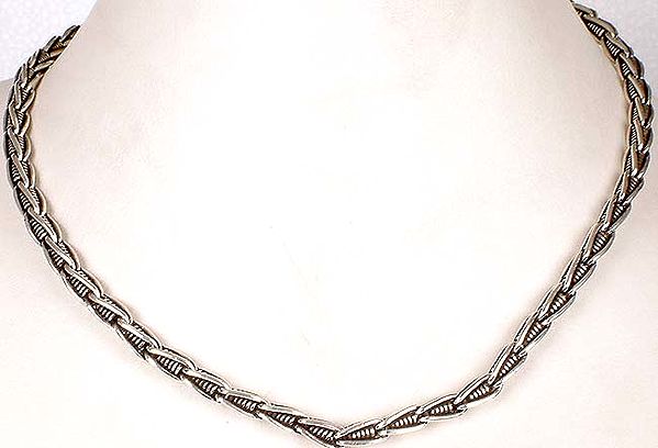 Sterling Link Necklace