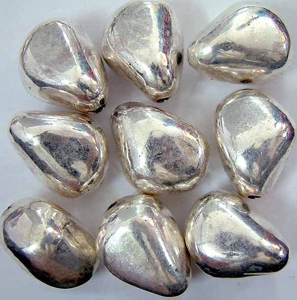 Sterling Tumble Beads