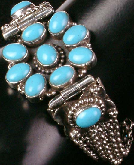 Strap Bracelet of Turquoise