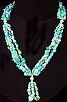 Turquoise Bunch Necklace