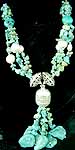 Turquoise Bunch Necklace