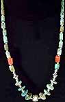 Turquoise Coral Necklace