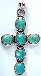 Turquoise Cross