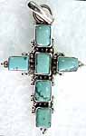 Turquoise Cross