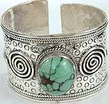 Turquoise Filigree Bracelet