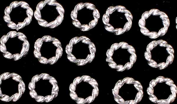 Twisted Rope Jump Rings