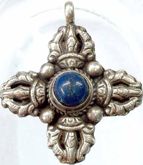 Vishwavajra Pendant of Lapis Lazuli