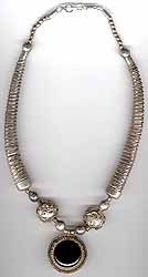 White Metal Necklace