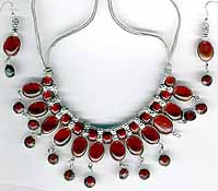 White Metal Necklace