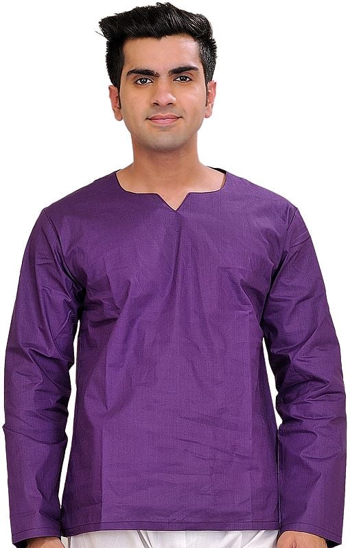 Plain Short Casual Kurta Top