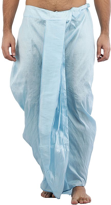 Ready to Wear Plain Silk Dhoti