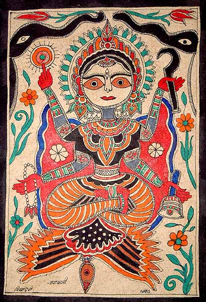 Ashtalakshmi - Narayani | Exotic India Art