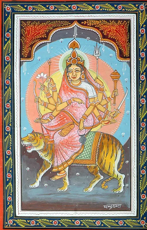 CHANDRAGHANTA - Navadurga (The Nine Forms of Goddess Durga)
