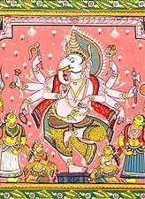 Dancing Ganeshas