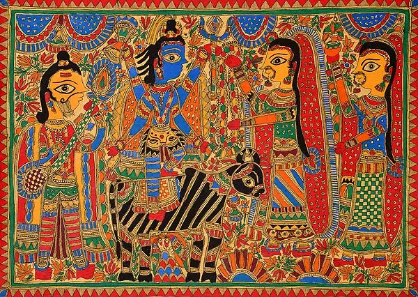 Marriage of Shiva and Parvati