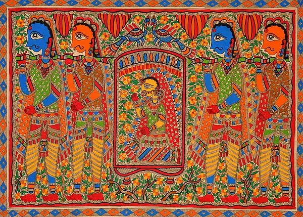 Palanquin with Bride