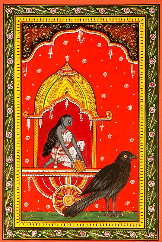 Dhumawati the Goddess who Widows Herself (Ten Mahavidya Series)