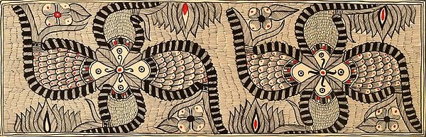 A Horizontal Panel of Fishes