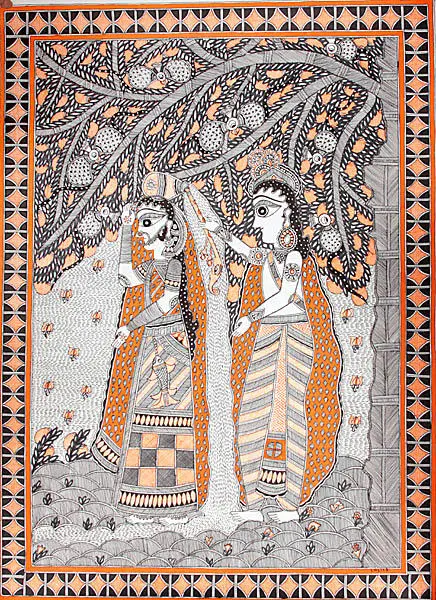 Krishna Breaks Radha’s Milk-pot