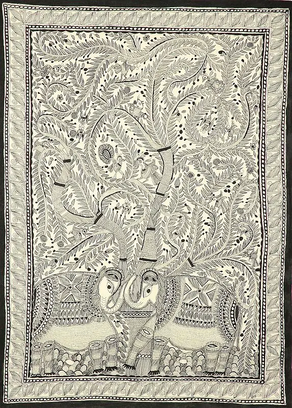 Tree of Life with Elephants