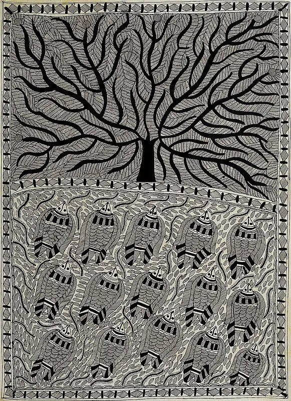 Fish Pound with Tree of Life
