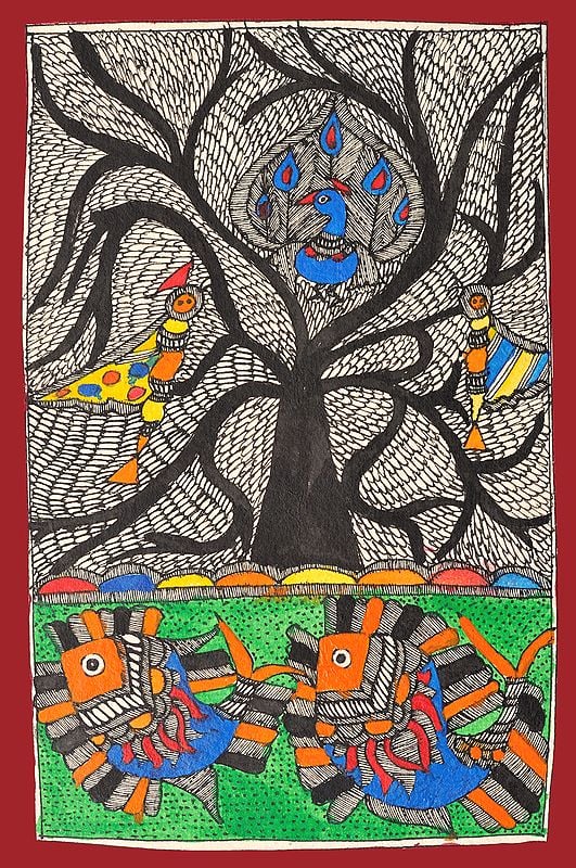 Tree of Life with Fish Pond