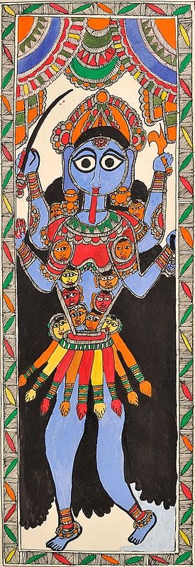 The Four Armed Goddess Kali