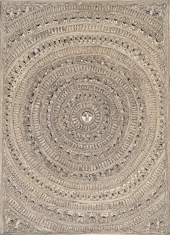 Devi Mandala (Godana Style)