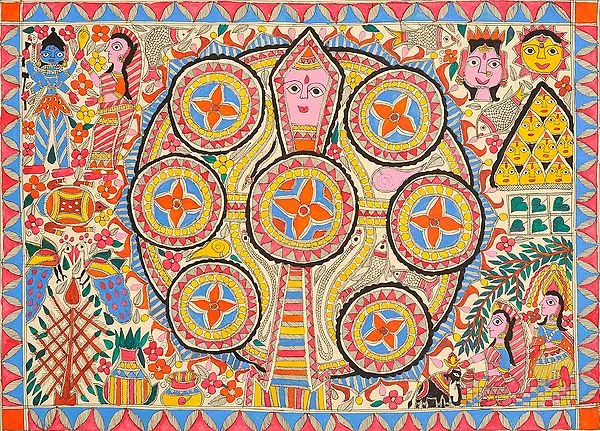 Kohbar - Auspicious Marriage Diagram