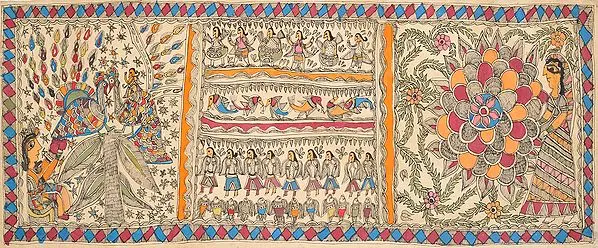 Bride And Groom: Godna Style