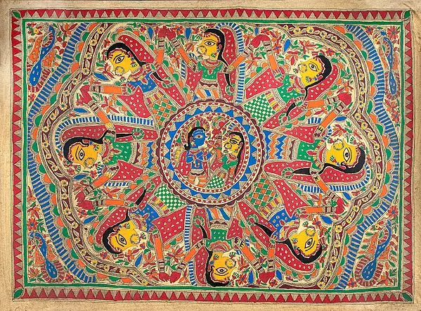 Krishna's  Rasa Lila