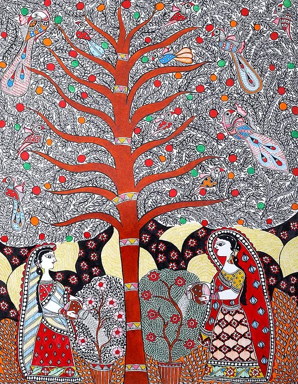 Under The Canopy Of The Bridal Tree