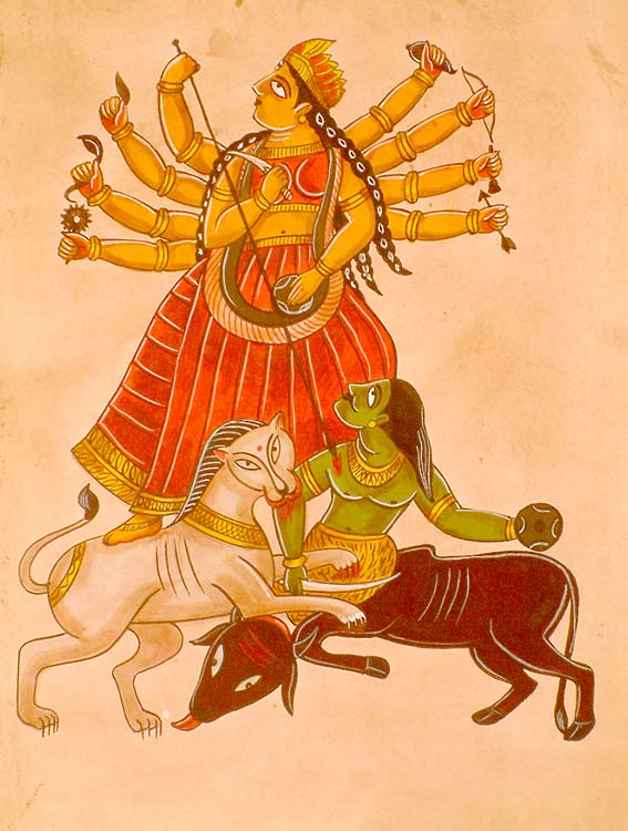 Durga Slayer of the Buffalo Demon