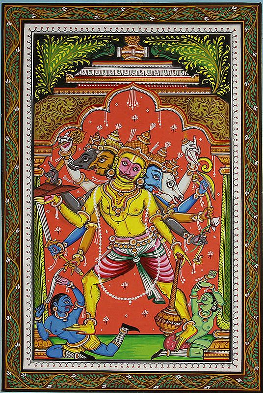 Five-Faced Hanuman